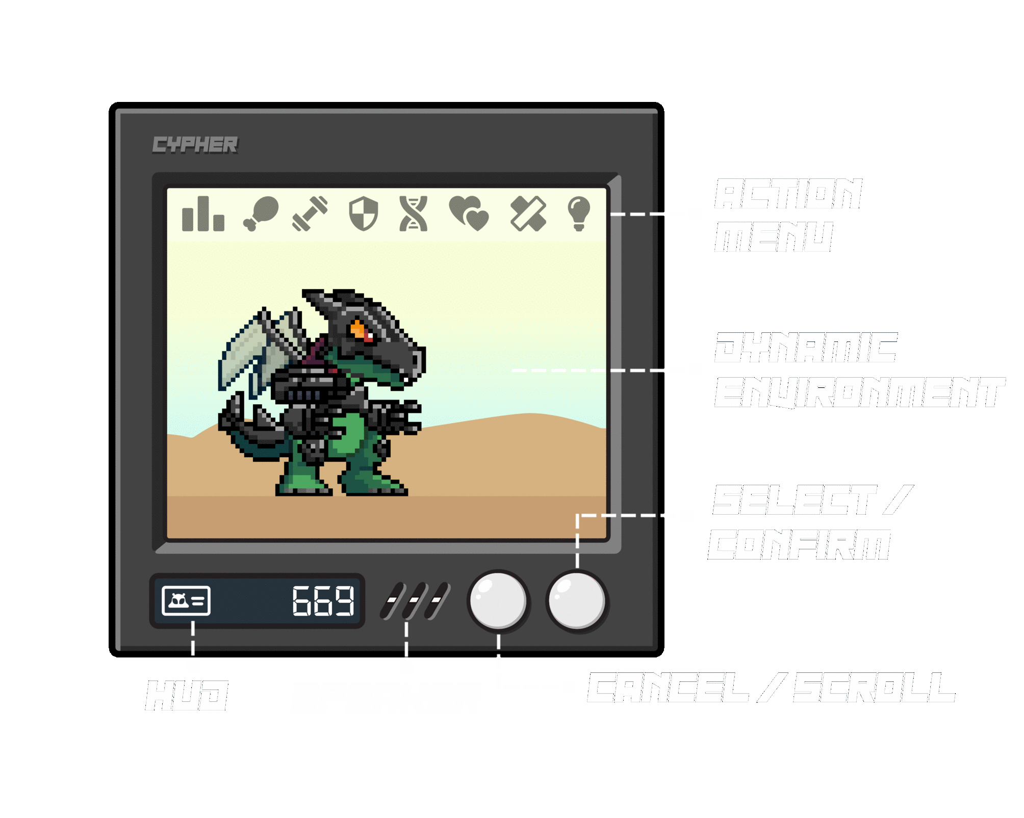 Cypher Controls Illustration